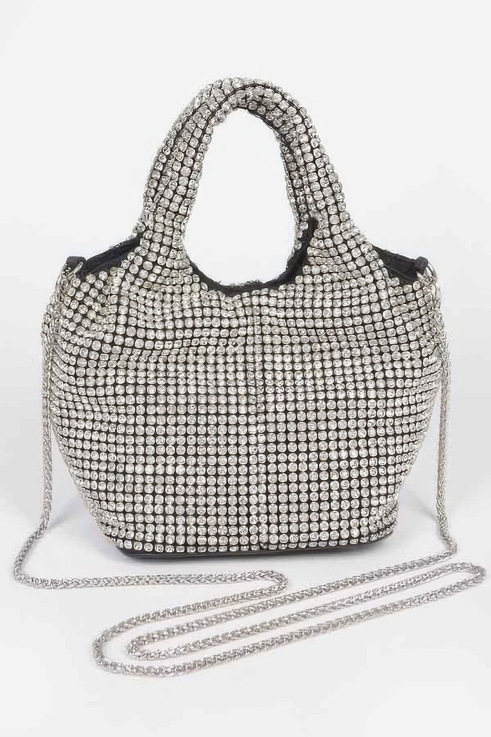 Ovesized Rhinestone Clutch