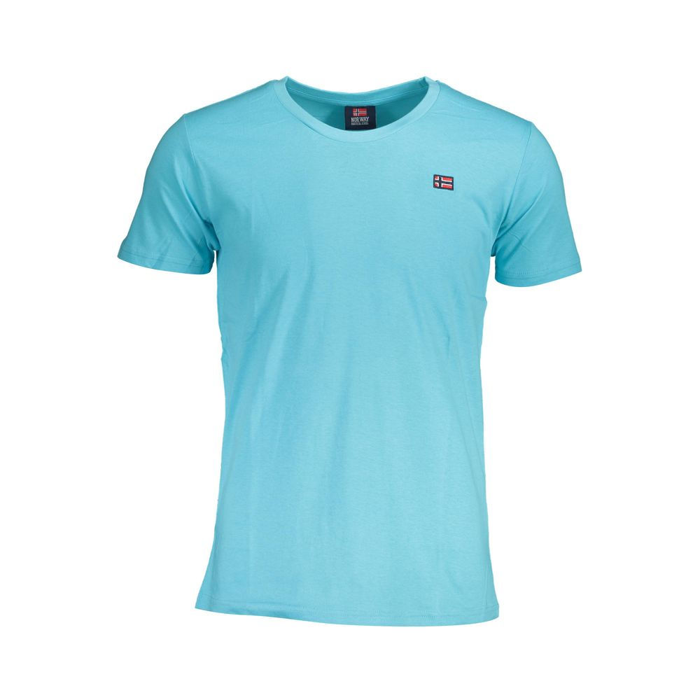 Norway 1963 Azzurro Cotton Men T-Shirt