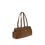 Thumbnail: Miu Miu Brown Calf Leather Bos Taurus Shoulder Bag