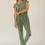 Thumbnail: Mineral Washed Finish Knit Jumpsuit