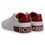 Thumbnail: Dolce & Gabbana White Red Leather Logo Portofino Sneaker