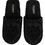 Thumbnail: Dolce & Gabbana Black Logo Embroidered Slippers Flats Shoes