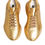 Thumbnail: Dolce & Gabbana Gold Leather Daymaster Chunky Sneakers Shoes