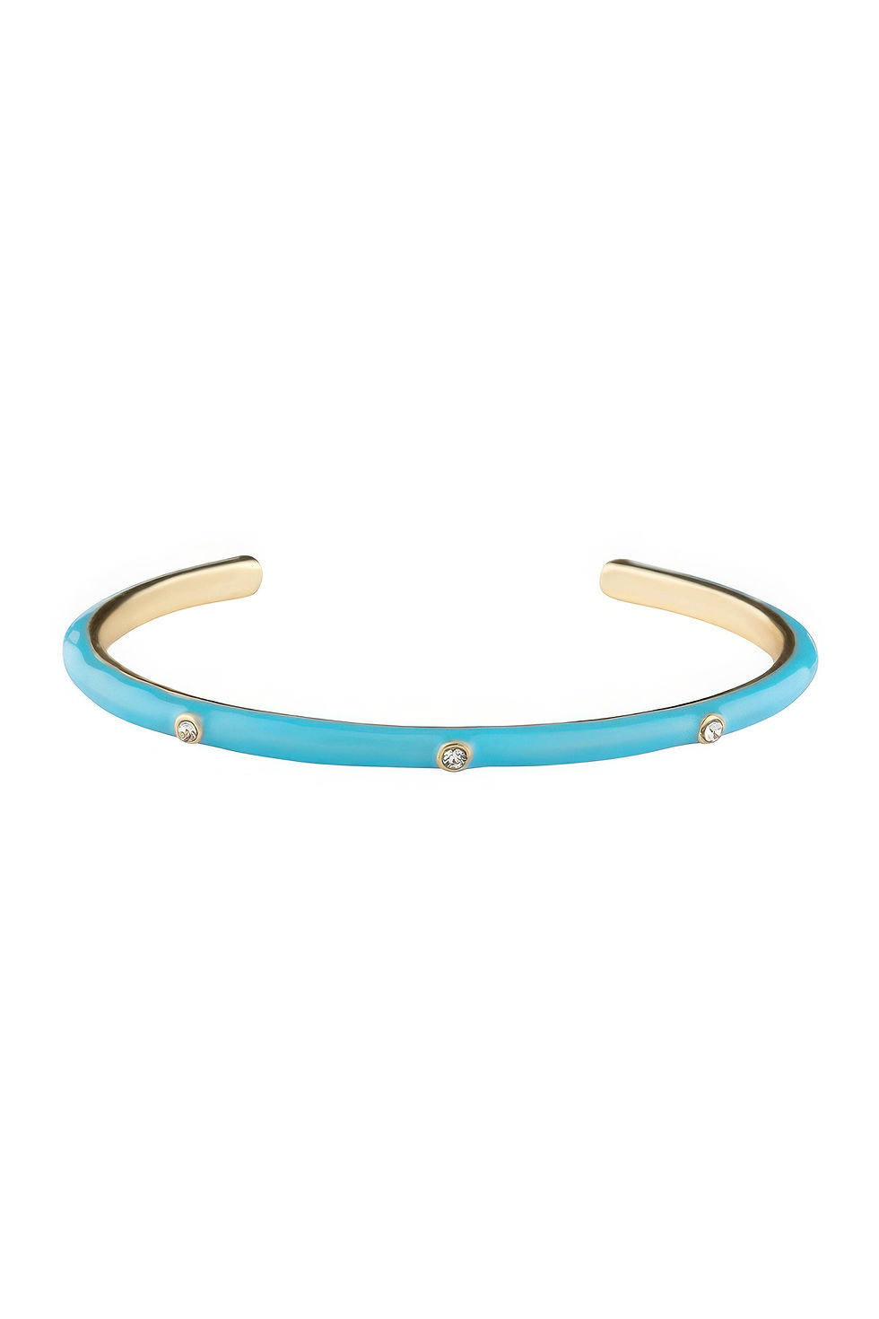 Thumbnail: Color Metal Rhinestone Cuff Bracelet
