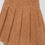 Thumbnail: A-line Corduroy Pleated Mini Skirt