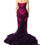 Thumbnail: Dolce & Gabbana Pink Black Strapless Sheath Mermaid  Dress