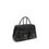 Thumbnail: Brunello Cucinelli Black Calf Leather Bos Taurus Shoulder Bag