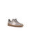 Thumbnail: Valentino Garavani Beige Calf Leather Bos Taurus Low Top Sneakers