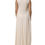 Thumbnail: Peserico Beige Viscose Pleated Sleeveless Long Maxi Dress