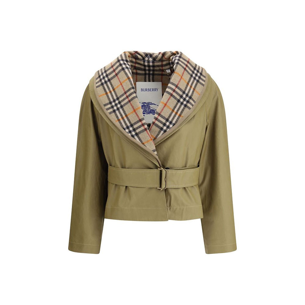 Thumbnail: Burberry Beige Cotton Clothing