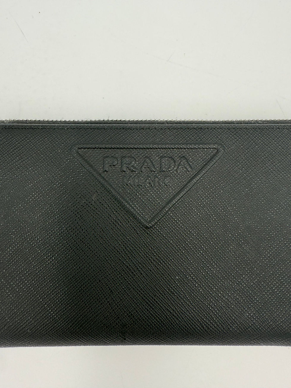 Thumbnail: Prada PRADA Zip in Saffiano Leather Wallet
