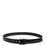 Thumbnail: Dolce & Gabbana Men Black Leather Classic Metal Buckle Belt