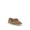 Thumbnail: PINKO Beige Calf Leather Bos Taurus Slip-On Loafers