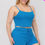 Thumbnail: Plus Size Solid Ribbed Cami Top And Shorts Set