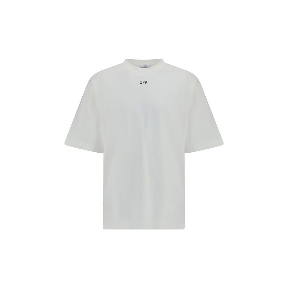 Off-White White Cotton T-Shirt