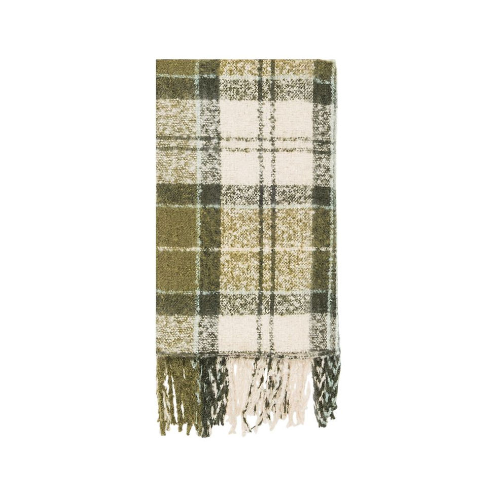 Thumbnail: Barbour Green Polyester Beanie
