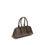 Thumbnail: PINKO Brown Calf Leather Bos Taurus Handbag