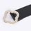 Thumbnail: Faux Leather Metal Buckle Plus Belt