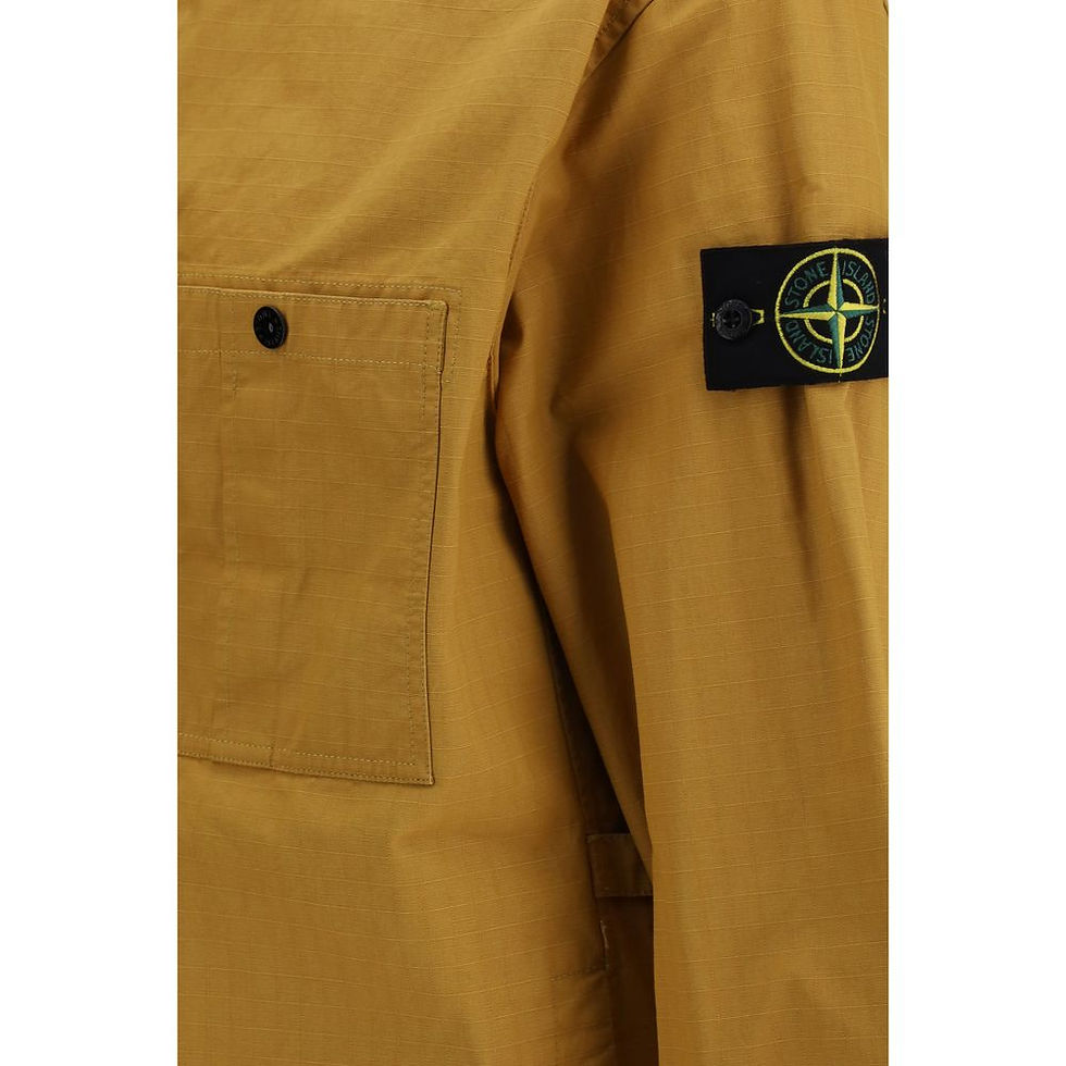 Thumbnail: Stone Island Bicolor Cotton Coat