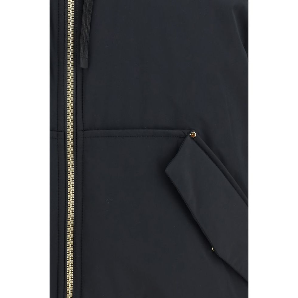 Thumbnail: Moose Knuckles Black Nylon Bomber