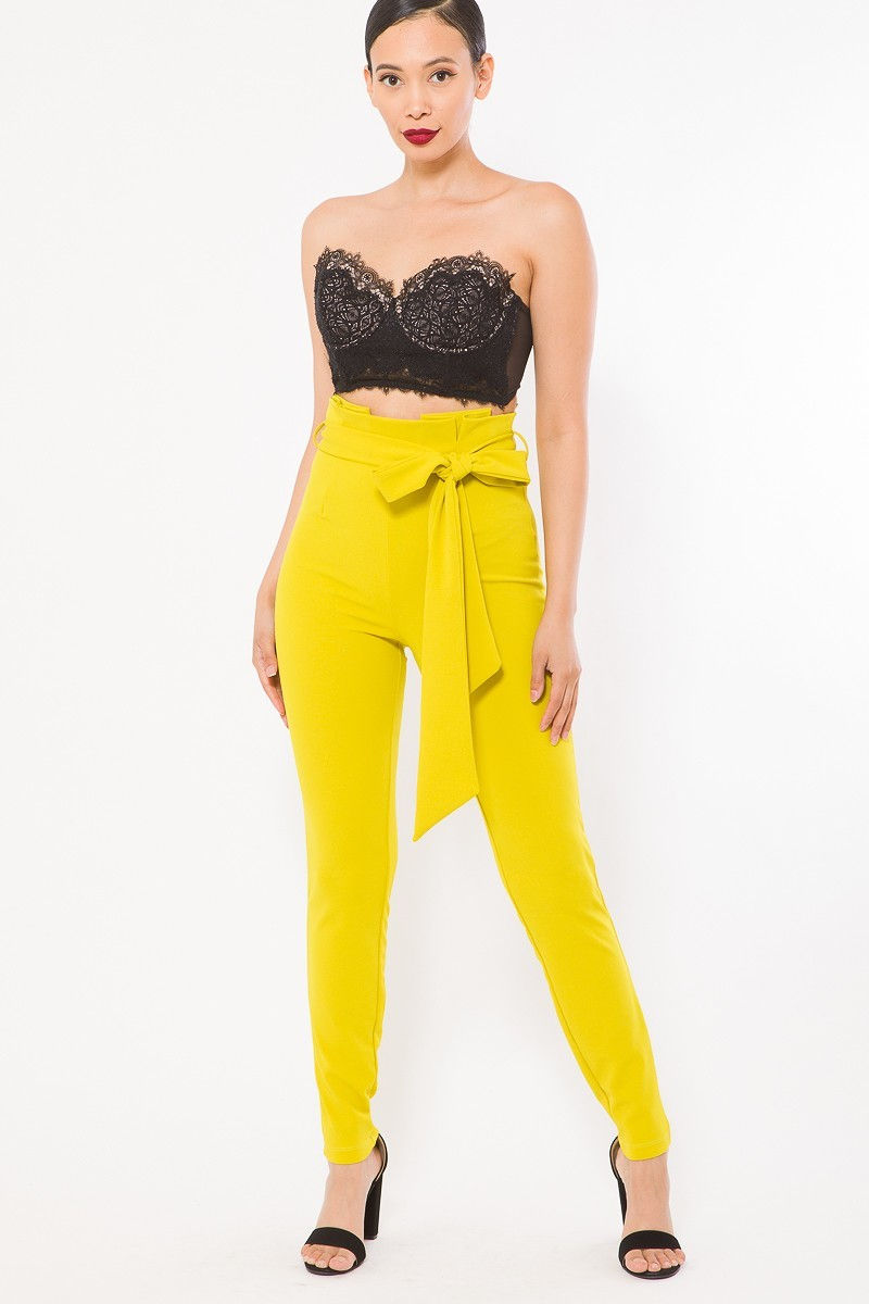 Thumbnail: High Waist Fashion Skinny Pants