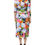 Thumbnail: Dolce & Gabbana Multicolor Floral Pleated Sheath Midi  Dress