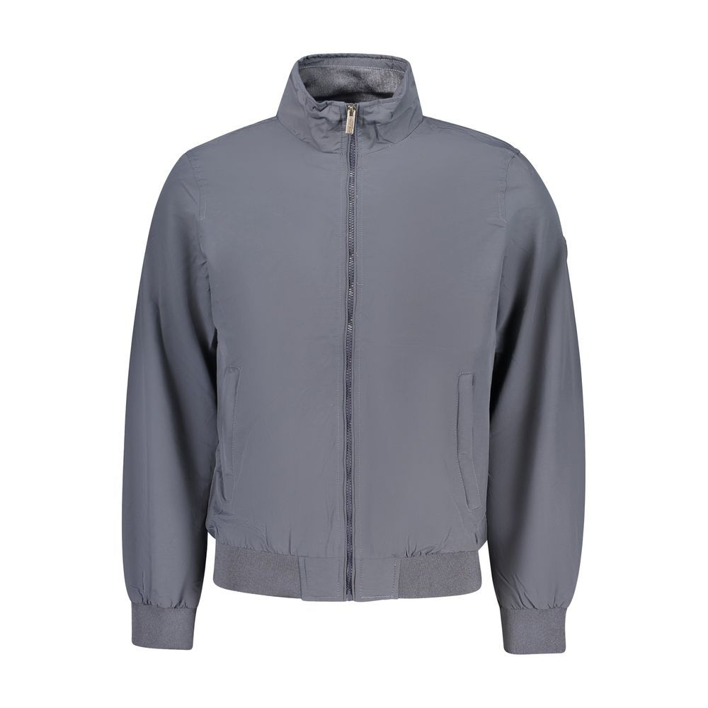 U.S. Grand Blu Polyester Men Jacket