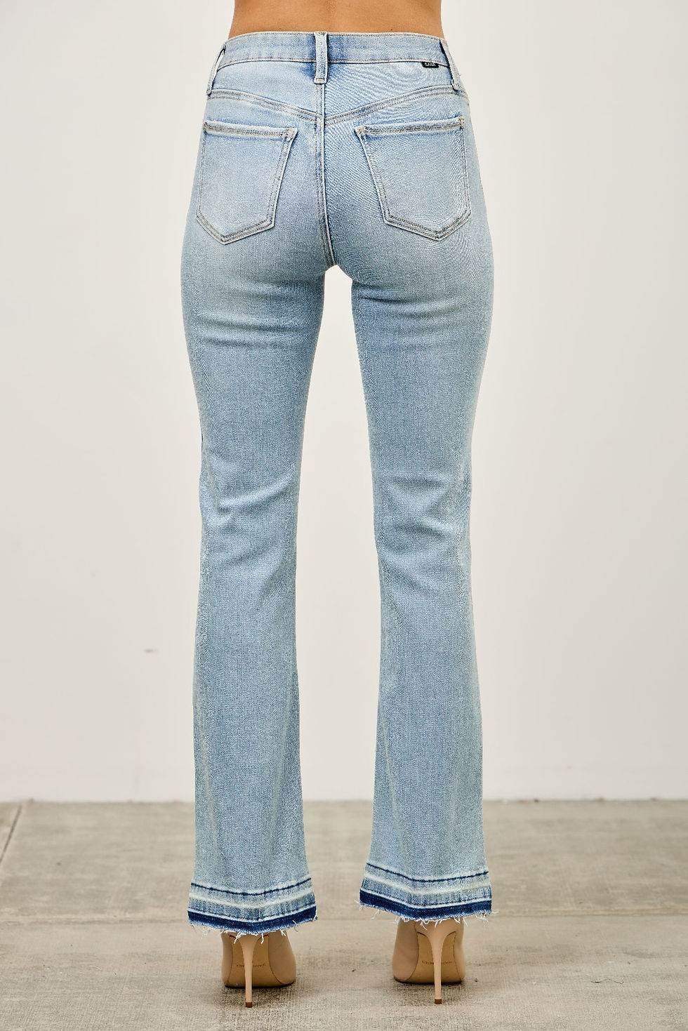 Thumbnail: Mid Rise Flare With Released Hem