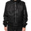Thumbnail: Dolce & Gabbana Black Cotton Hooded Full Zip Bomber Jacket