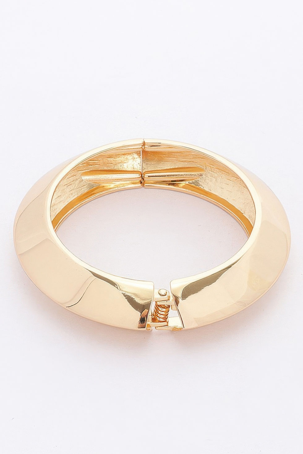 Thumbnail: Metal Spring Hinge Bracelet