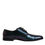 Thumbnail: Dolce & Gabbana Multicolor Peacock Patent Leather Derby Men Dress Shoes