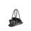 Thumbnail: The Attico Black Calf Leather Bos Taurus Shoulder Bag