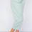 Thumbnail: Pastel Chic Solid Ankle Wide Leg Adjustable Snap Waist Pants