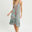 Thumbnail: Halter Paisley Border Dress