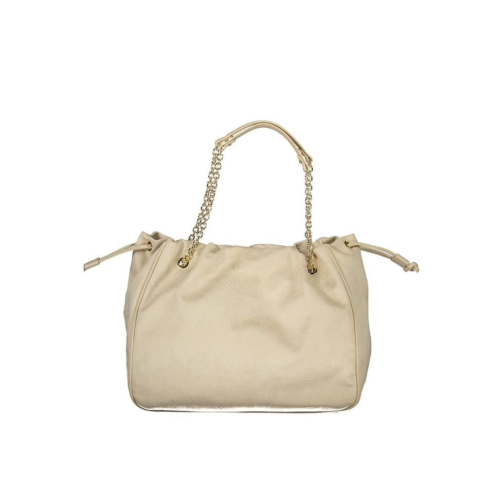Thumbnail: Mario Valentino Beige Polyurethane Women's Bag