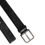 Thumbnail: Dolce & Gabbana Black Classic Leather Metal Buckle Belt