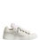 Thumbnail: Dolce & Gabbana White Leather Shearling Fur Low Top Sneakers Shoes