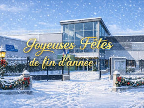 De très joyeuses fêtes de fin d'année