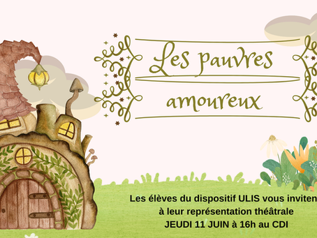 Les élèves du dispositif ULIS montent sur scène avec leur propre création
