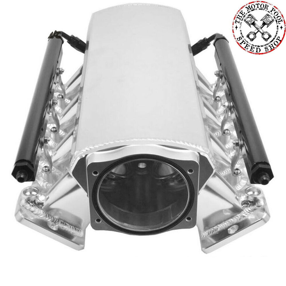 Thumbnail: Aluminum 102mm Fabricated LS1 LS2 LS6 Intake Manifold with Fuel Rails