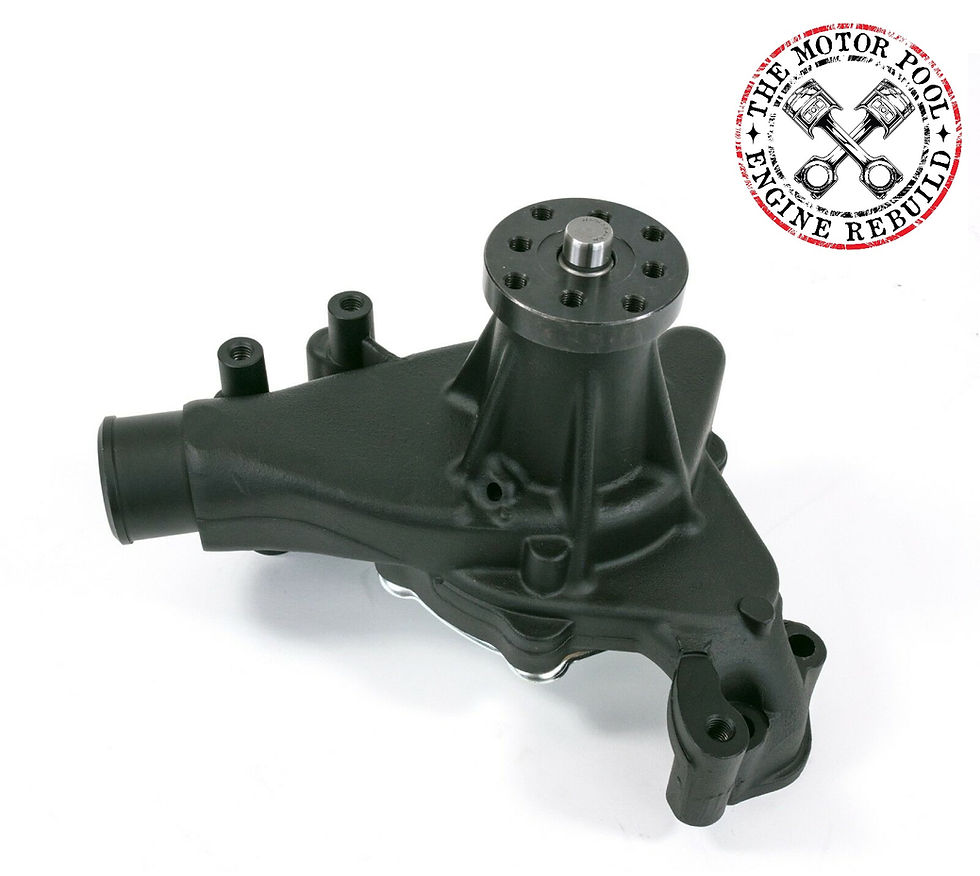 Thumbnail: SBC Water Pump, Reverse Rotation for Serpentine Kit- Black