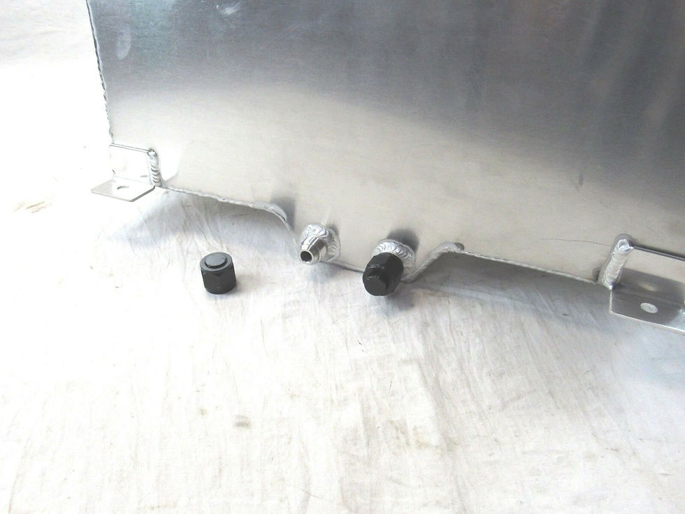 Thumbnail: Aluminum Fuel Cell 15 Gallons, With Sender- Polished