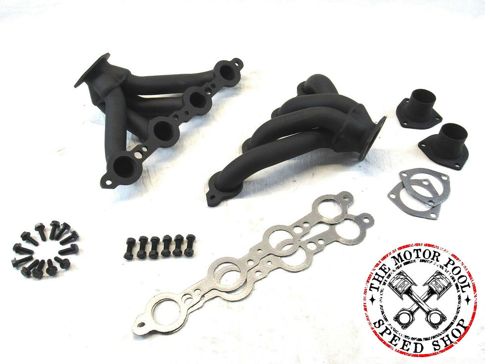Thumbnail: GM LS Engines Block Headers, Black
