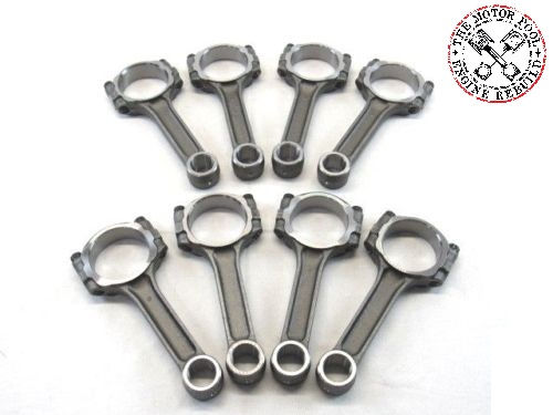 Thumbnail: Small Block Chevy 5140 Steel I-Beam Connecting Rods, 5.7 Inch