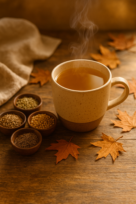 A Fall Ritual for Digestion & Warmth: CCF Tea