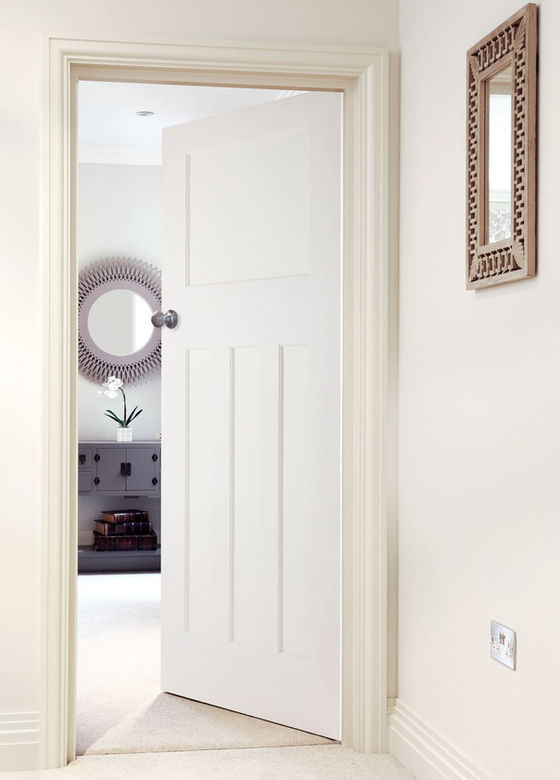 Contemporary panelled door design