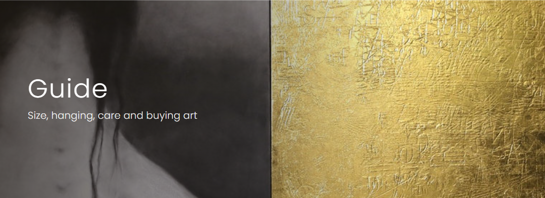 Guide — size, hanging, care and buying art