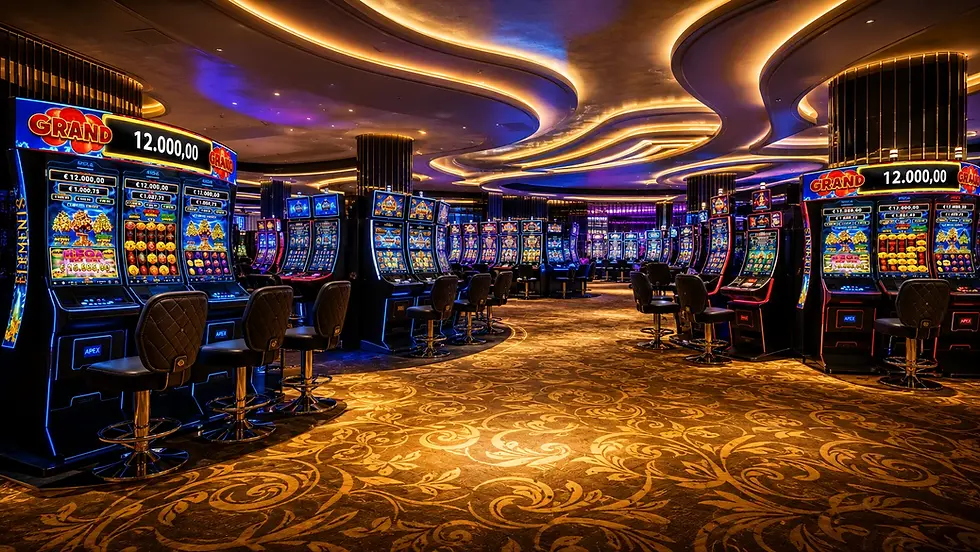 APEX Gaming machines in Macau distributed by Aramont