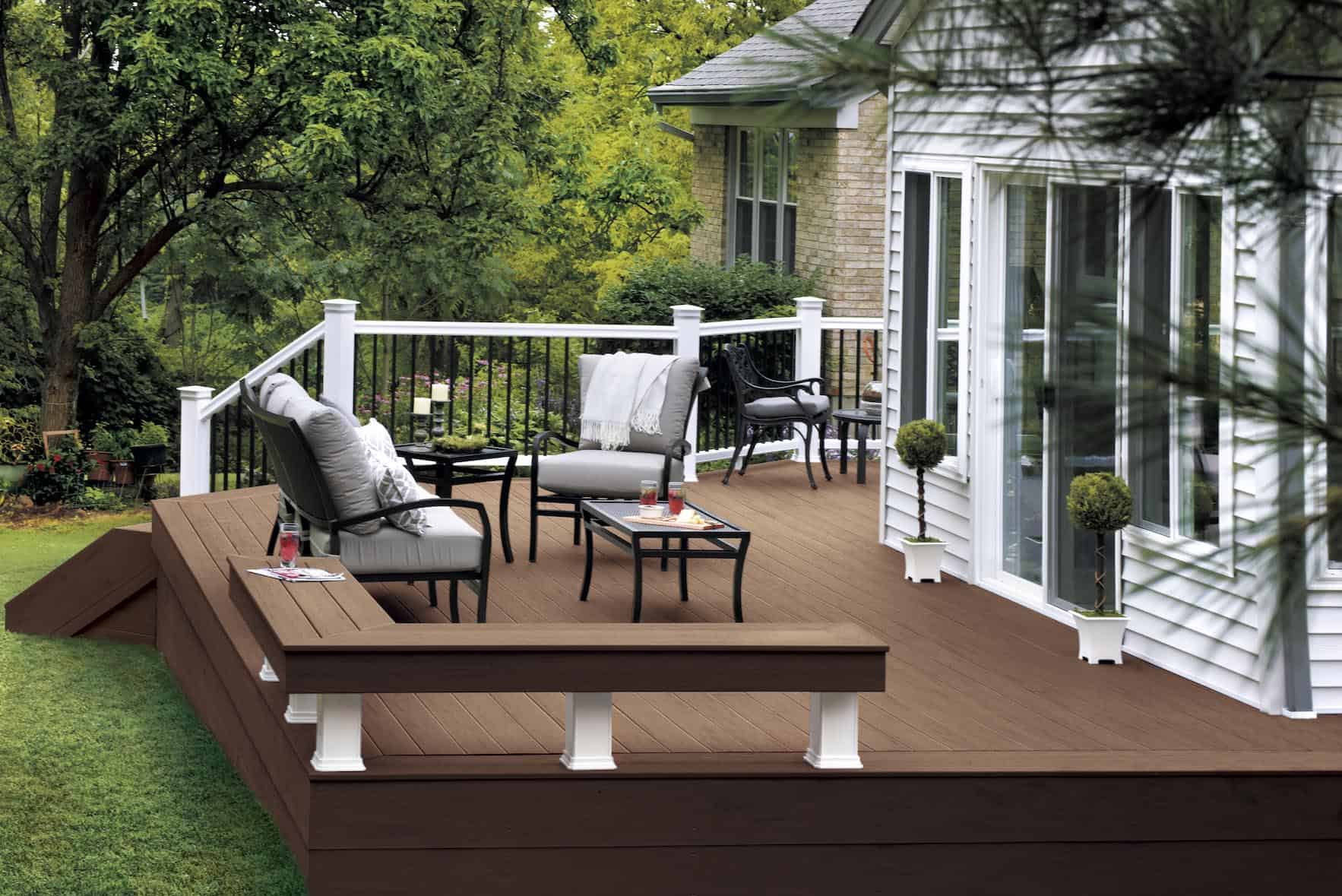 Outdoor deck space design and build Sumner wa