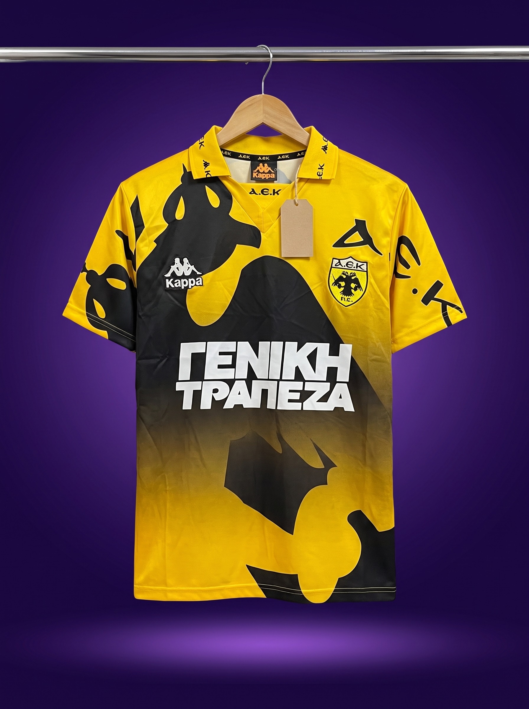 AEK Athens 1996/1997 Home Jersey
